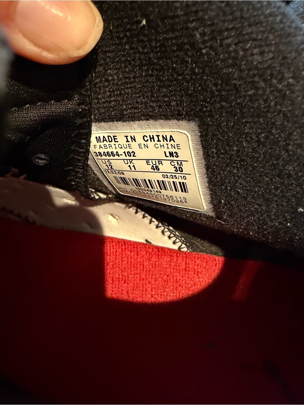 Air Jordan 6 retro varsity red - Picture 8 of 9